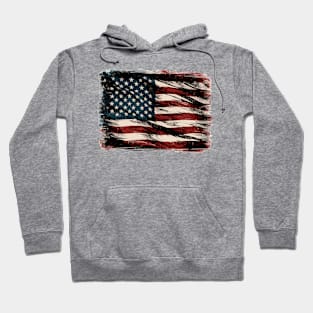 USA flag Hoodie